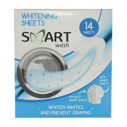 Servetele Absorbante Smart Wash, 14 Buc/Pachet, Haine Albe, Servetele Antidecolorare, Servetele Protectie Haine Albe, Servetele Captare Culori, Servetele pentru Haine Albe, Servetele Absorbante Rufe Albe, Servetele Spalare Haine