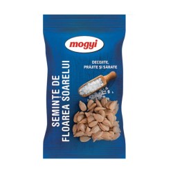 Seminte Decojite de Floarea Soarelui MOGYI, Sare, 50 g, Seminte Prajite, Seminte Coapte, Seminte Prajite cu Sare, Miez Copt de Seminte, Seminte de Floarea Soarelui Decojite, Miez Seminte de Floarea Soarelui, Seminte Coapte cu Sare
