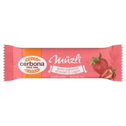 Baton Musli cu Capsuni si Iaurt Cerbona, 20 g, Baton Cereale, Baton cu Musli, Batoane Musli, Batoane Cereale, Batoane cu Musli, Batoane cu Cereale, Batoane cu Capsuni, Baton Fructe, Batoane Cerbona, Baton Cerbona, Baton cu Iaurt, Baton Fructe Musli